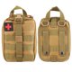 thumbnail image 3 of Bolsa de almacenamiento de medicamentos de emergencia para exteriores duradera, impermeable, color caqui, para botiquín de primeros auxilios, 3 of 8