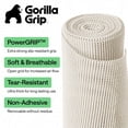 thumbnail image 2 of GORILLA GRIP Drawer Shelf Liner, Non-Adhesive Liners for Kitchen Pantry Cabinets, Easy Install, 17.5"x30', Snow White, 2 of 9