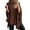 Brown, variant on PRETTYGARDEN Women's Fall Winter Poncho Sweaters Trendy Chunky Knit Fringe Shawls Wraps Pullover Tops Holiday Outfits