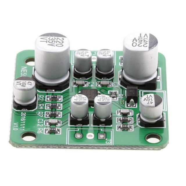Preamplificador licencia de módulo de amplificador estéreo de sonido NE5532 12V-30V DC Mejora de sonido Hugo Amplificador amplificador de placa NE5532 DIY