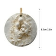 thumbnail image 4 of OAVQHLG3B Christmas Nativity Scene Ornaments, Christmas Hanging Decor for Trees, 2D Christmas Tree Ornaments Set, Birth of Jesus Hanging Decorations, Nativity Scene Christian Gifts, 4 of 7