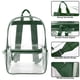 thumbnail image 2 of Mochila Trail maker de PVC transparente verde para niños, 2 of 8