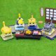 thumbnail image 2 of Adornos de escena de micropaisaje gatito creativo dibujos animados adornos de coche muñeca de simulación pastel gashapon, 2 of 4