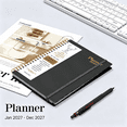 thumbnail image 2 of DoDoMagxanadu 2027 Academic Planner, 6.1" x 8.5" Monthly Planners & Appointment Book, Spiral Bound with Tabs,Jan 2027 - Dec 2027, 2 of 9