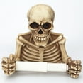 thumbnail image 3 of Viflosae Skeleton Toilet Paper Rack Tissue Rack Skeleton Storage Rack Rollback $10 & under, 3 of 9