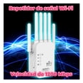 thumbnail image 3 of Repetidor Extensor de Señal WiFi de 1200 Mbps con 6 Antenas y Tecnología Dual Band 2.4 GHz + 5 GHz, 3 of 7