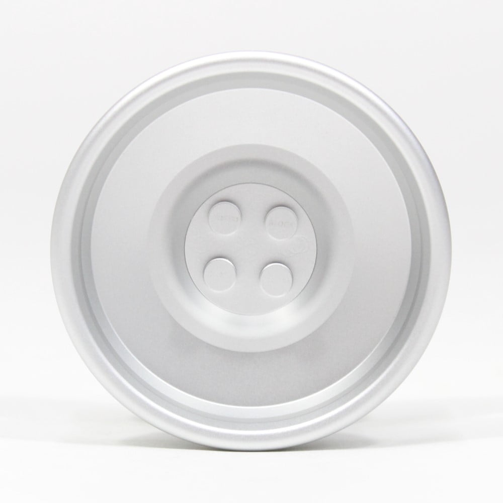 TOP YO Block Yo-Yo - 6061 AL Monometal YoYo (Silver)