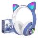thumbnail image 1 of Audifono Auriculares Over-ear Inalámbricos Bluetooths Led Gamer Keluona Stn28 Color Azul, 1 of 8