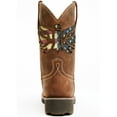 thumbnail image 5 of Rank 45 Women's 45&Reg; Inspired Stars And Stripes Inlay Shaft Performance Leather Brown 9 1/2 M  US, 5 of 7