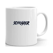 Schuyler Slasher Style Ceramic Dishwasher And Microwave Safe Mug By Undefined Gifts