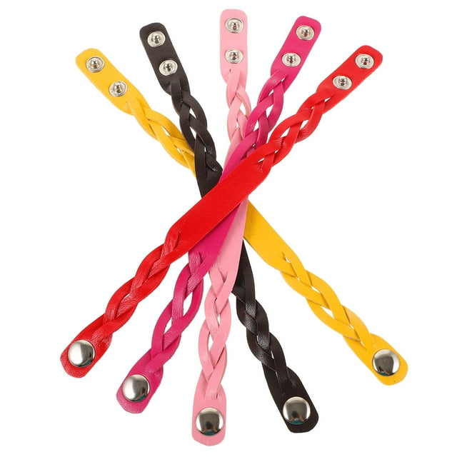 UPGRATOR 10Ud Decorativas De Cuero Sintético Ajustables Para Crear Estilos Únicos