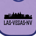 thumbnail image 4 of Inktastic Las Vegas Nevada City Skyline Boys or Girls Baby Bib, 4 of 4