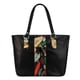 thumbnail image 1 of Bolsa Para Dama Negro Yute Hojas Sintético Y Textil Carmela Nueva Imagen Nueva Imagen Bolsa, 1 of 2