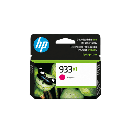 HP 933XL High Yield Magenta Original Ink Cartridge, ~825 pages, CN055AN#140