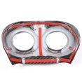 thumbnail image 5 of for Stelvio 2017 2018 Carbon Fiber Style ABS Rear Row Air Conditioning Vent Cover Frame Trim, 5 of 5