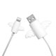 thumbnail image 1 of Ángel creativo minimalista cable de datos cubierta protectora bat teléfono móvil, 1 of 8