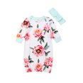 thumbnail image 4 of Newborn Infant Baby Sleeping Bag Blanket Swaddle Wrap Long Sleeve Outfits Set, 4 of 4