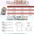 thumbnail image 3 of B91xZ Women's Manches Courtes T Shirts Ample Manches Courtes Col Rond T Shirts, Wine M, 3 of 4