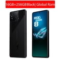 thumbnail image 2 of ASUS ROG Phone 8 5G, pantalla de 6,78', 165 Hz, para deportes electrónicos, 16 GB + 256 GB, color negro, 2 of 13