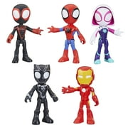 Marvel: Spidey and His Amazing Friends Hero Collection Preschool Kids Toy Action Figure for Boys and Girls Ages 3 4 5 6 7 and Up (4)
