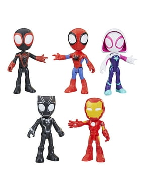 Marvel Spidey and His Amazing Friends Hero Collection Pack, 5 Action Figures