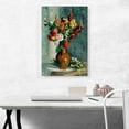 thumbnail image 2 of ARTCANVAS Vase Of Flowers 1907 Canvas Art Print by Maximilien Luce - Size: 26" x 18" (0.75" Deep), 2 of 9
