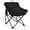 Black, variant on Folding Camping Chair, Portable Outdoor Backpacking Chair for Fishing, Hiking, Picnic, Camping, Beach, Lawn, Concert, Ultralight Compact Camping Chair with Carry Bag, 23"D x 14.2"W x 14.2"H (Black)