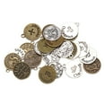 thumbnail image 2 of 24 piezas colgante retro para hombre acabado semi- constelación joyería del zodiaco manualidades para joyas collares pendientes pulseras perfecl Dijes para hacer joyas, 2 of 8