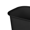 thumbnail image 5 of Sterilite 3 Gallon Rectangular Wastebasket Small Trash Bin, 24 Pack, Black, 5 of 5