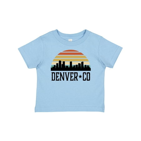 

Inktastic Denver Colorado Skyline Vintage Gift Baby Boy or Baby Girl T-Shirt