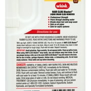 Whink Hair Clog Blaster Liquid Drain Clog Remover, 32 fl oz