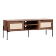thumbnail image 1 of Mueble para TV Minimalista de Melamina 150x40cm Mundo In Centro Entretenimiento Imperia Nogal, 1 of 9
