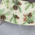 thumbnail image 3 of Ensemble de 6 Napperons de Noël Pomme de Pin Baies Rouges Aiguille de Pin d'Hiver Napperons Botaniques Décoration de Table de Cuisine de Vacances Saisonnière Ferme Rustique en Toile de Jute 12x18, 3 of 6