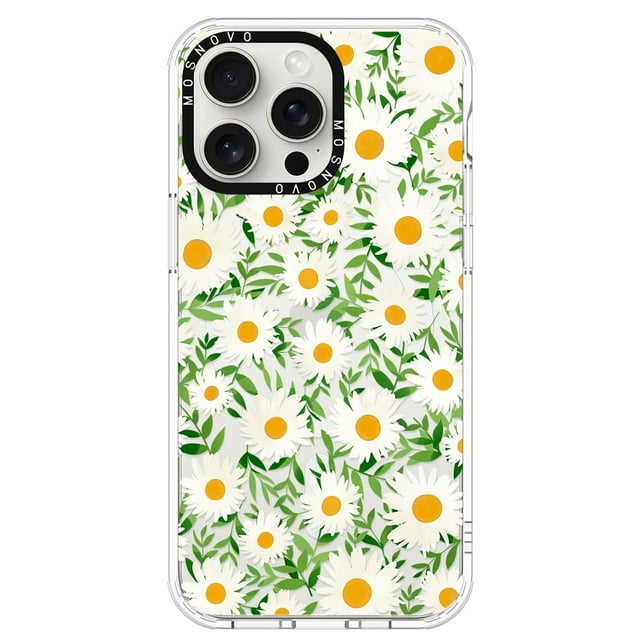 Funda de teléfono MOSNOVO compatible con iPhone 15 Pro Max Clear