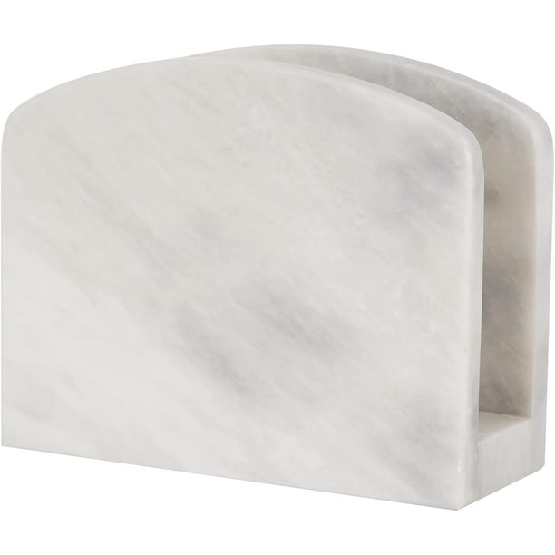 RADICALn Napkin Holder White Handmade Marble Dining Table Napkins