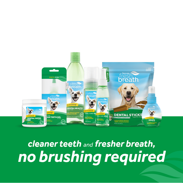 TropiClean Fresh Breath Oral Care Water Additive for Puppies, 16oz