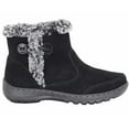 thumbnail image 4 of Khombu; Women's All Weather Boots Warm Fur Lined Ankle Boots, Round Toe Black, 6, 4 of 4