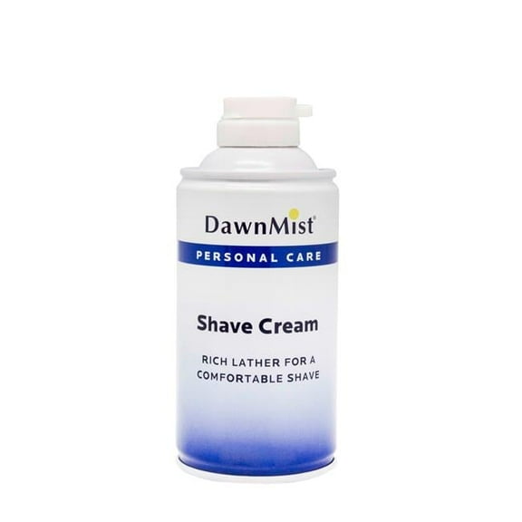 Dawnmist SC110-12 11 oz Aerosol Can Shave Cream