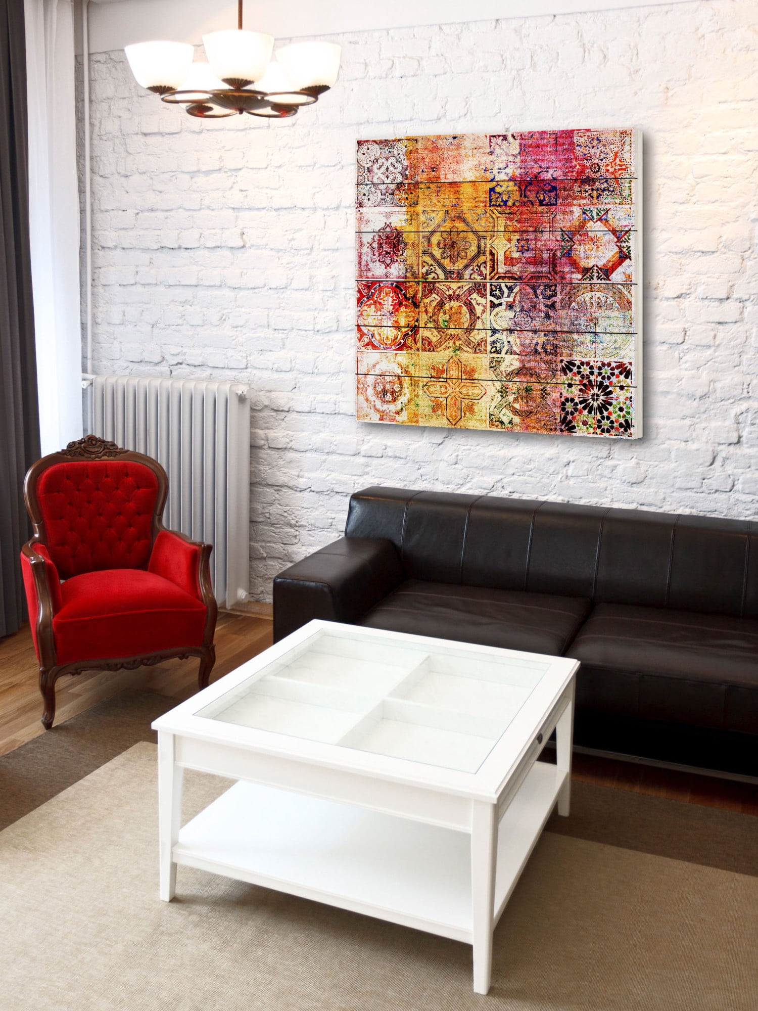 Parvez Taj Nador Art Print on White Pine Wood