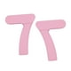 thumbnail image 1 of Juego de 2 mancuernas de silicona de 2 kg antideslizantes, equipo de fitness para entrenamiento de fuerza Rosa, 1 of 8