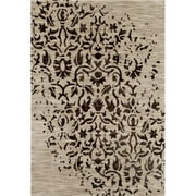 Art Carpet 23784 4 x 6 ft. Milan Collection Isabella Woven Area Rug, Beige