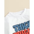 thumbnail image 6 of Suealasg Baby Boys Girls 4th of July Romper Letter Embroidery Short Sleeve Bodysuit Jumpsuit 3 6 12 18 Months Newborn Boy Girls Cute Summer Clothes, 6 of 8