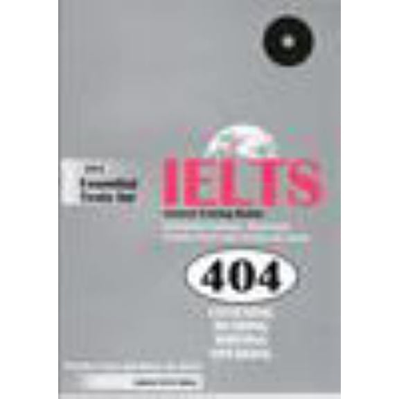 Pre-Owned 404 Essential Tests For IELTS General Tr (Unknown) 0975183249 9780975183243