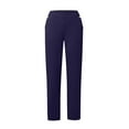 thumbnail image 6 of XINXIAOO Pants for Women Business Casual Outfits for Women Navy Womens Pants Lightweight Pants Women Women's Wide Leg Pants Summer Pants, 6 of 7