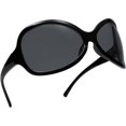 thumbnail image 1 of 70s Oversized Retro Sunglasses Women Men Fashion Wraparound Large Sunglasses Retro Cool Oval Sunglasses, 1 of 4