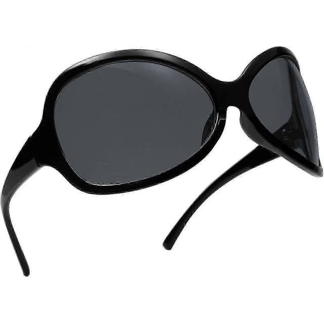 70s Oversized Retro Sunglasses Women Men Fashion Wraparound Large Sunglasses Retro Cool Oval Sunglasses