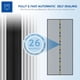 thumbnail image 3 of Mosquitera Magnética Puerta Ventana - Cortina Mosquitera Antimosquitos para exterior o puerta corredera, autoadhesiva, cierre automático sin taladrar, retráctil, tiras 120x220 negro, 3 of 5
