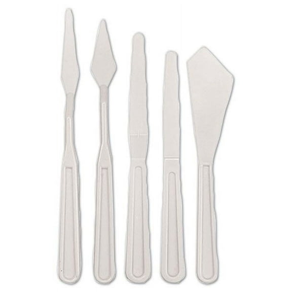 Plastic Palette Knives Set of 5