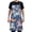 Cartoon Unicorns and Moon, variant on Cute Unicorn Panda Kitchen Apron with 2 Pockets Adjustable waterproof Cooking Aprons for Women Men Chef