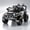 Black and White, variant on EVOKEDEN 12V Remote Control Ride On Car for Kids, Electric Toddler Car with Spring Suspension, LED Lights & Music, Pink